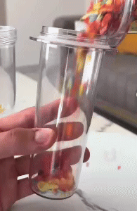 Portable Plastic Cereal Cup 1