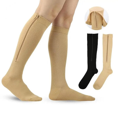 Zipper Compression Socks 1