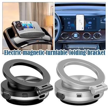 360° Rotating Electric Suction Magnetic Car Phone Holder 1