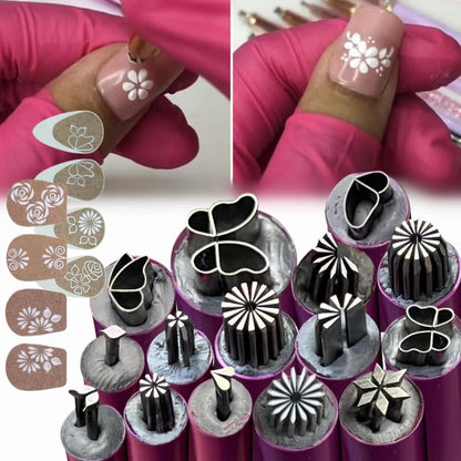 Nail Art Stamp Pen Set (6pcs) 1