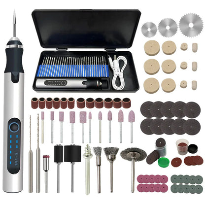 USB Rechargeable Portable Electric Micro-Sanding Engraving Pen 1