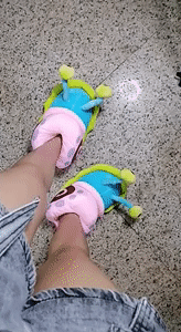 Slippers Winter Cartoon 1