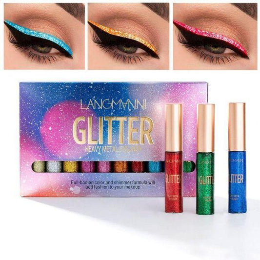 10 Color Glitter Liquid Eyeliner 1