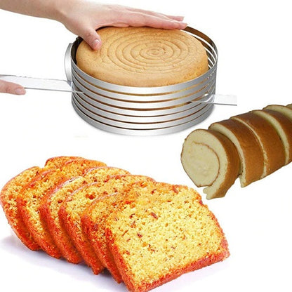 Adjustable Stainless Steel Cake Slicer 1