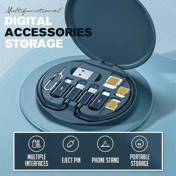 Multifunction Mini Phone Gadgets & Cable Conversion Box 1