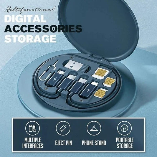 Multifunction Mini Phone Gadgets & Cable Conversion Box 1
