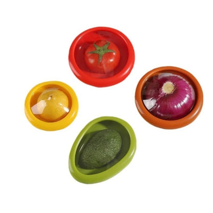 Reusable Silicone Food Saver Containers-SET of 4 1