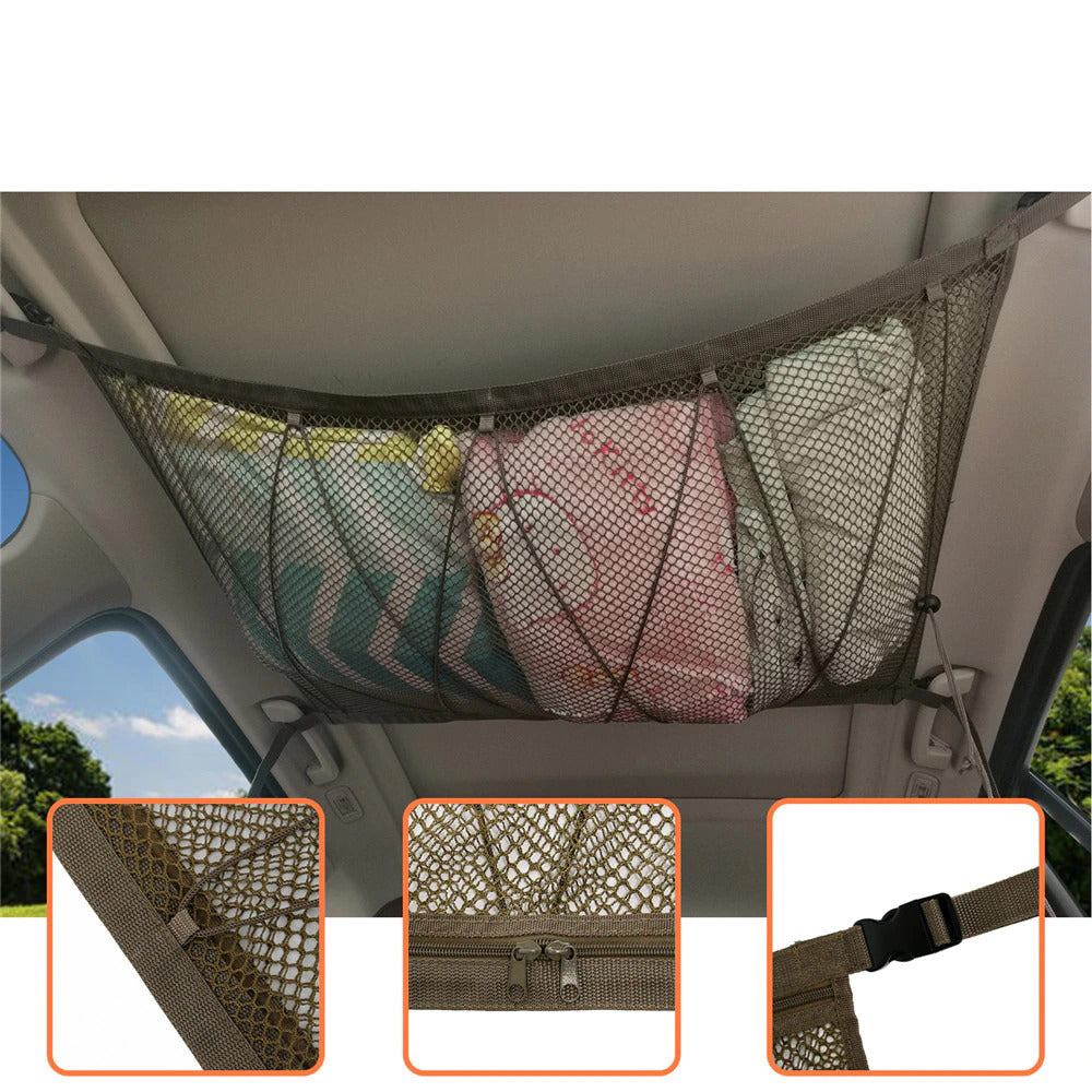 Car Ceiling Storage Net 1
