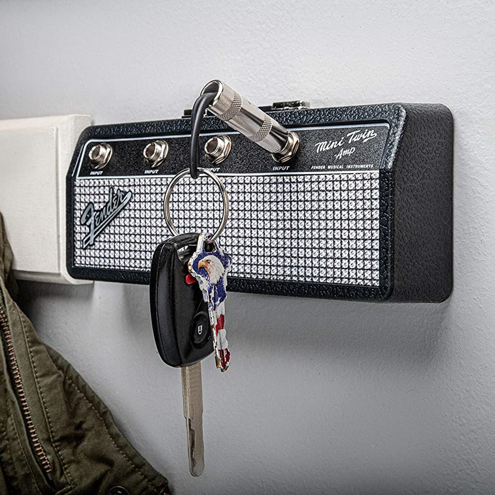 Guitarist Keychain Storage Hooks 1