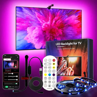 TV Smart Ambience LED Backlight Strip with Light Sensor 1