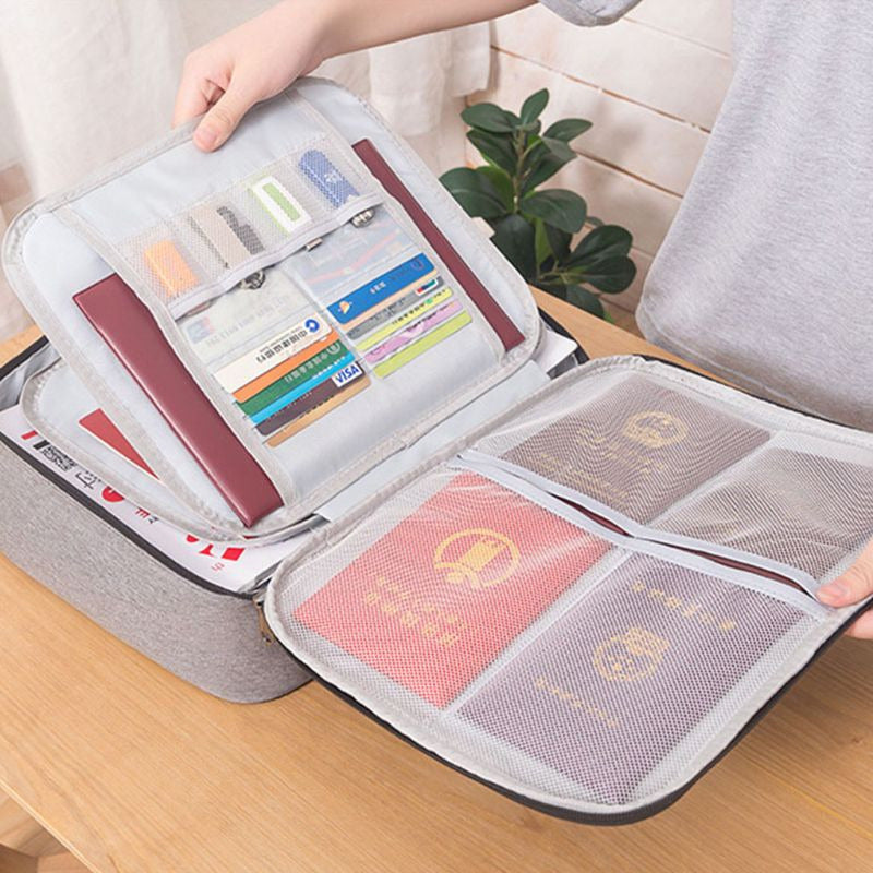 Canvas Documents Organizing Padfolio With Combination Pad Lock 1