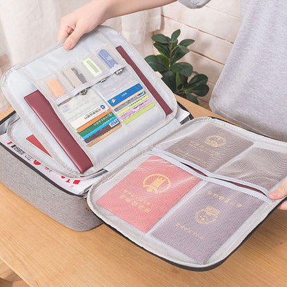 Canvas Documents Organizing Padfolio With Combination Pad Lock 1