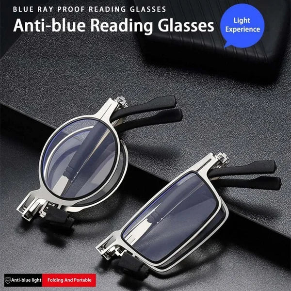 Screwless Titanium Ultra Light Folding Glasses 1