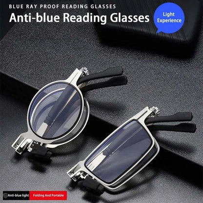 Screwless Titanium Ultra Light Folding Glasses 1