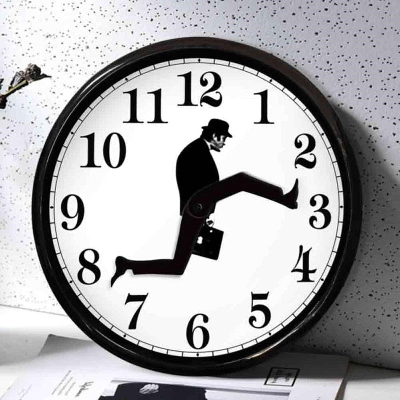 Silly Walk Wall Clock 1