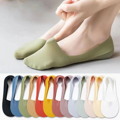 Summer Thin No Show Invisible Women Socks (3Pairs) 1