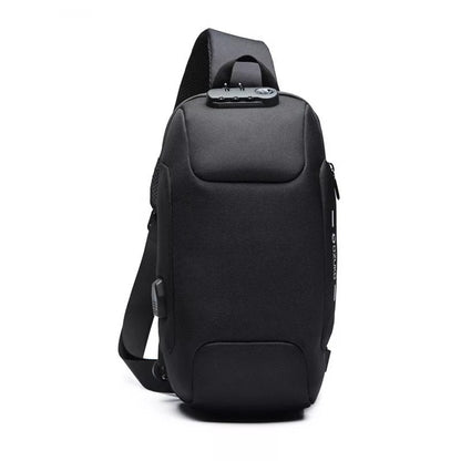 Anti-theft Waterproof Solid Crossbody Bag 1