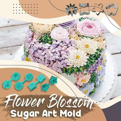 Flower Blossom Cake Art Mold 1