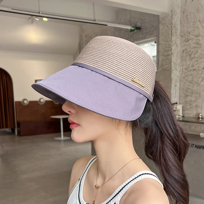 Women's Large Brim Sunscreen Hat 1