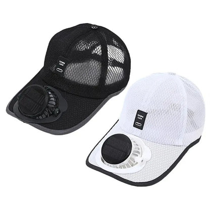 Cap with Solar Fan 1
