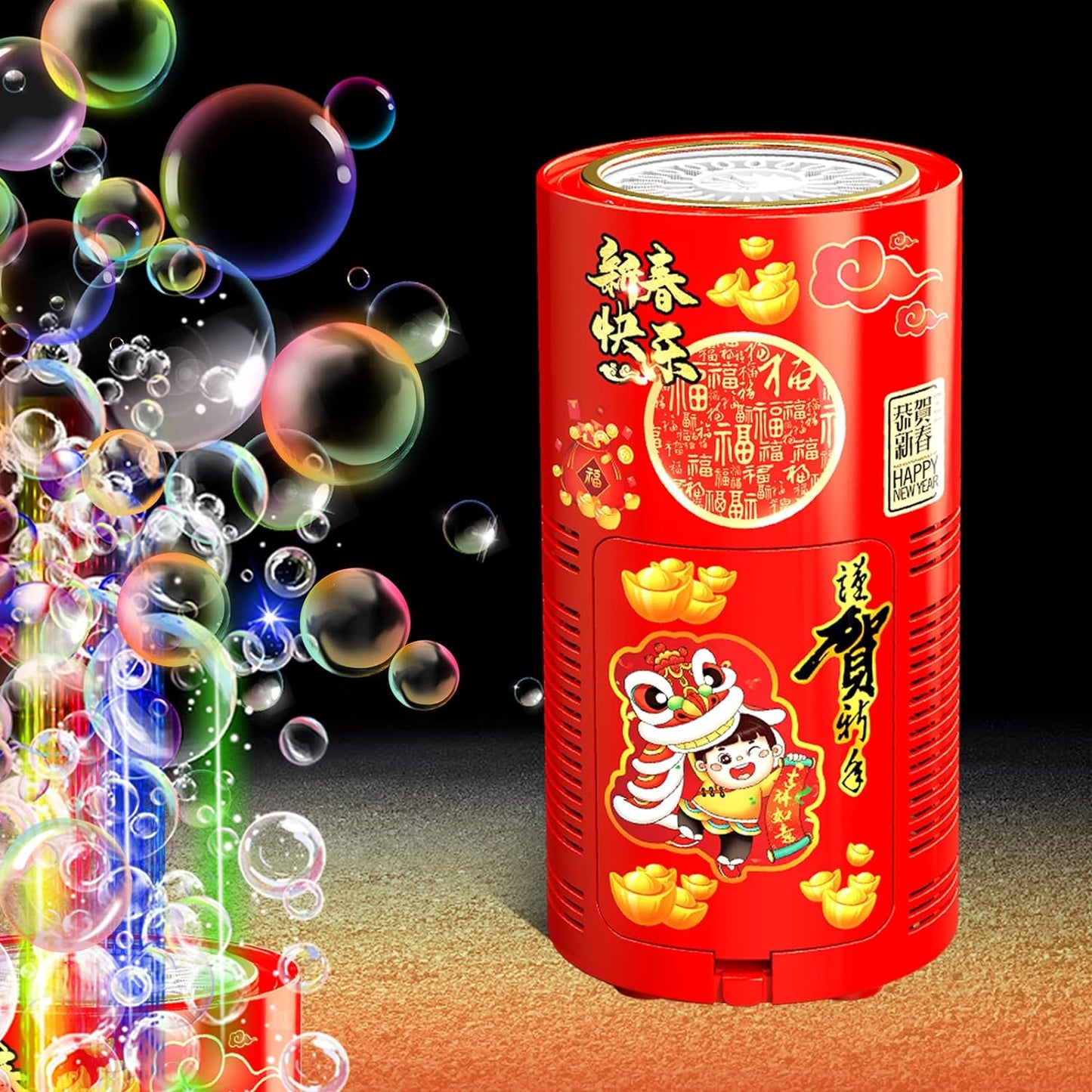 Portable Firework Bubble Machine 1