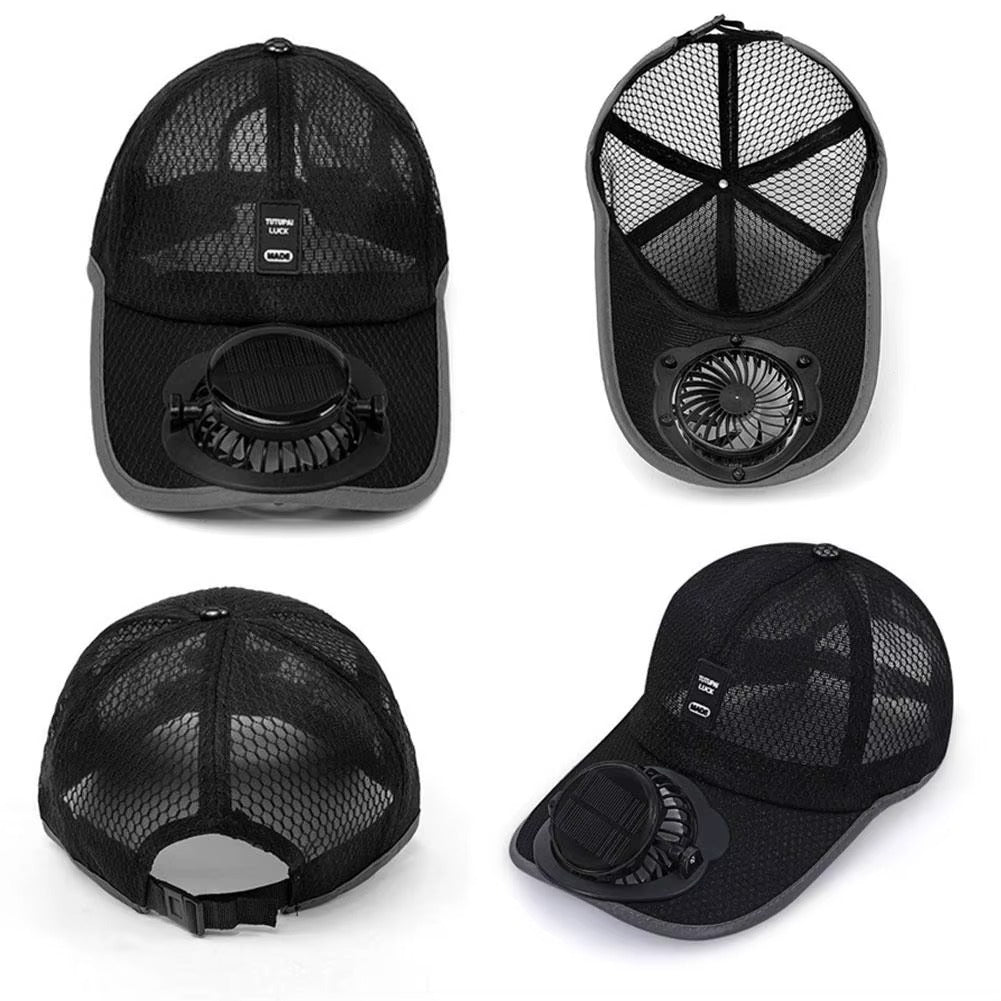 BreezeCool Solar Fan Cap 1
