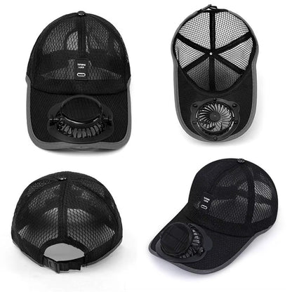 BreezeCool Solar Fan Cap 1