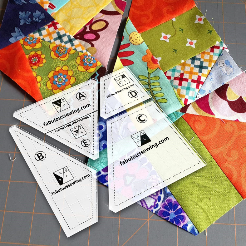 Creative Quilting Cutting Template Set 1