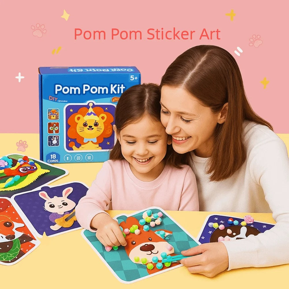 Pom Pom Kit: Animal Dress Up 1