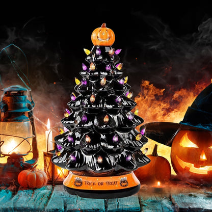 Halloween Colored lights Christmas Tree 1