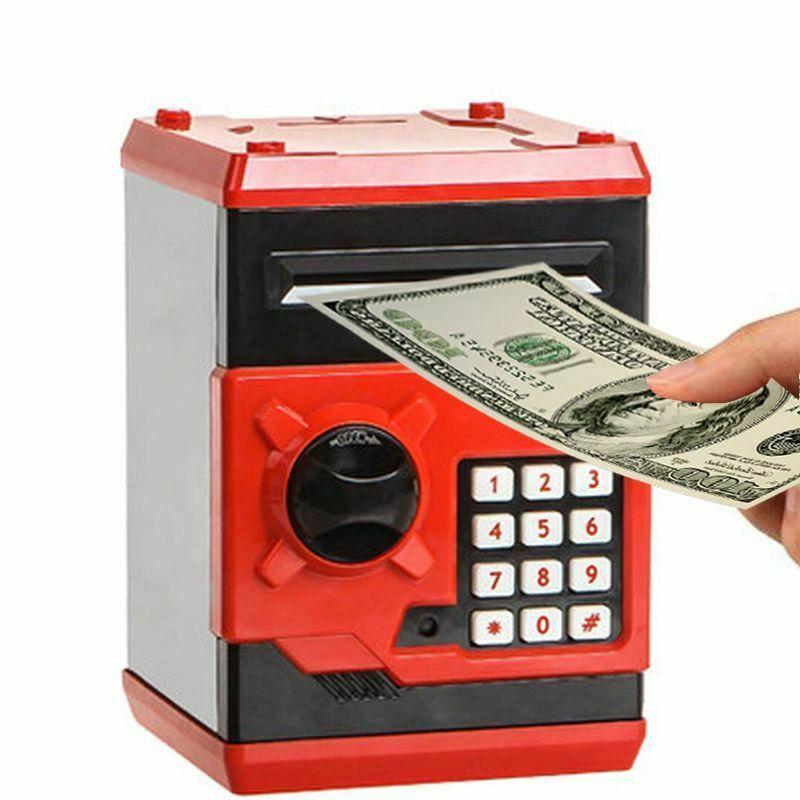 Digital Piggy Bank – Safe Deposit Box for Kids 1