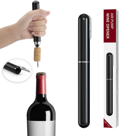 Air pressure wine corkscrew 1