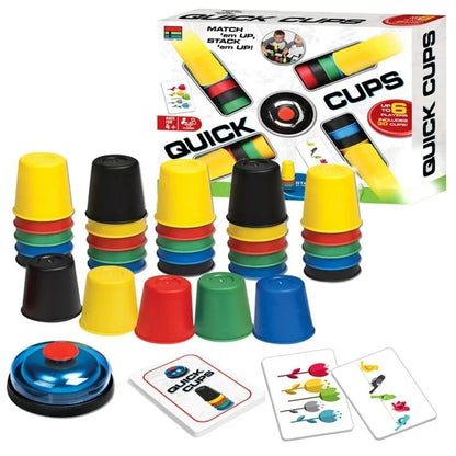 Quick Cups Challenge – Stacking Cups Game for Kids & Adults 1