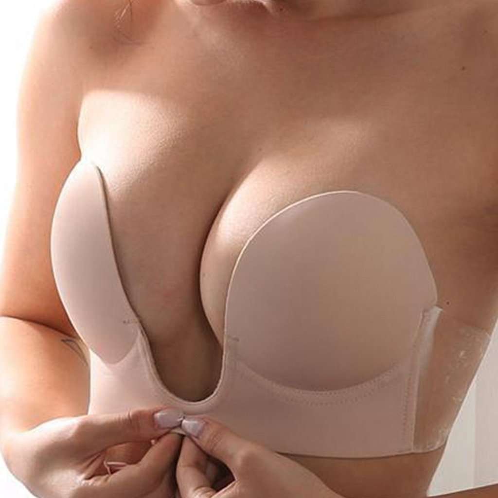 Invisible Backless Adhesive Push Up Bra 1