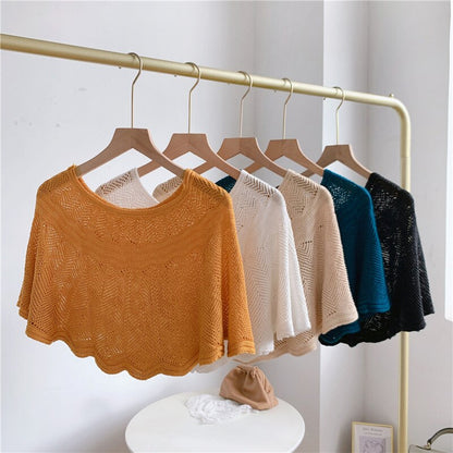 Knitted Sun-proof Shawl 1