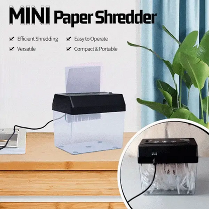 Mini Paper Shredder 1