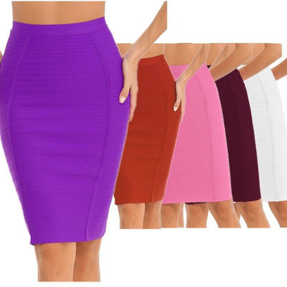 Stretch Bodycon Pencil Skirts 1
