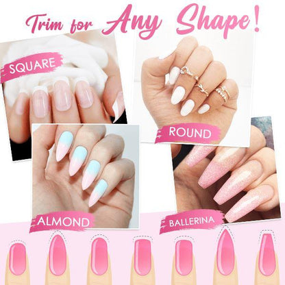 Nail Extension Silk Fiberglass-10PCS 1