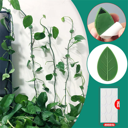 LEAF-SHAPED PLANT  FIXING CLIP 50pcs 1