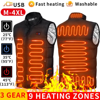 Unisex Warming Heated Vest 1