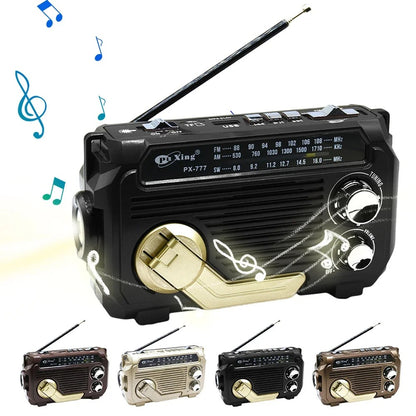 Solar Hand Crank Emergency Radio 1