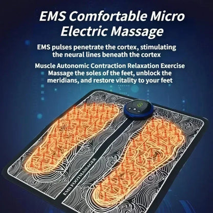 EMS Foot Massage Mat with Acupoints Stimulator 1