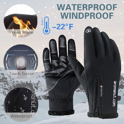 Unisex Winter Warm Waterproof Touch Screen Gloves 1