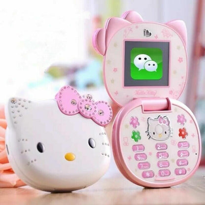 Hello Kitty Cute Mini Flip Phone 1