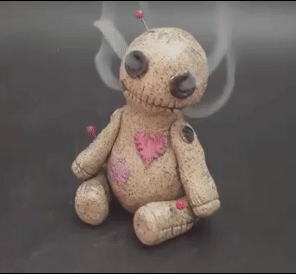 Voodoo Doll Cone Burner 1