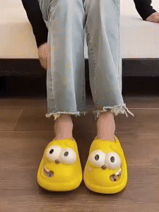 Big Eye Dog House Slippers 1