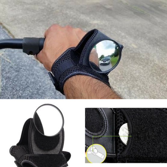 Bicycle Wrist Safety Rearview Mirror 1