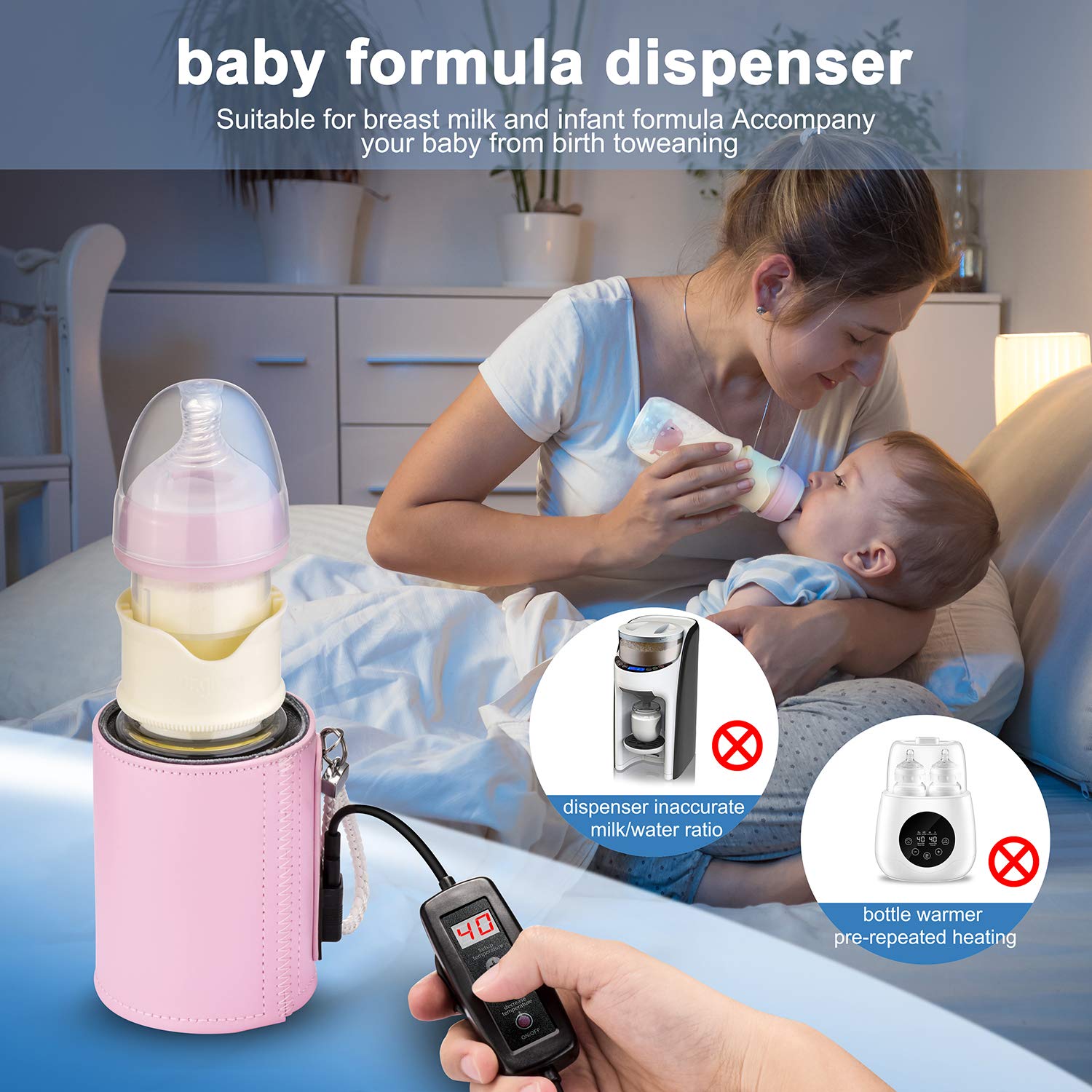 USB Insulation Baby Bottle Warmer 1