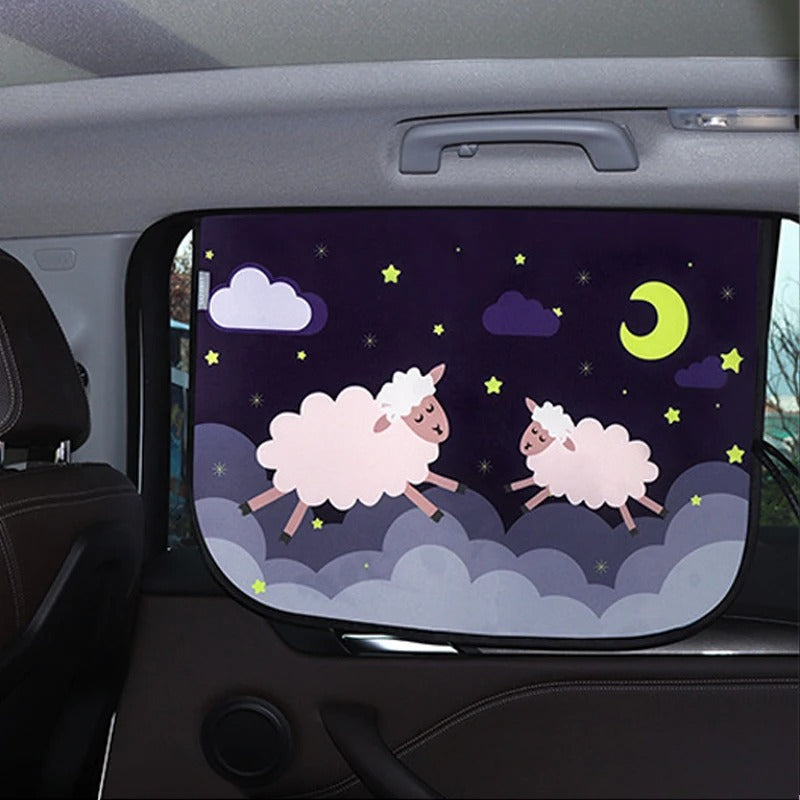 Dual-Sided Car Window Sunshade 1