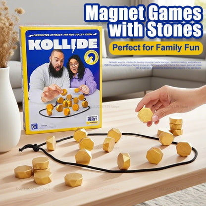Magnetic Chess Game with Stones 1